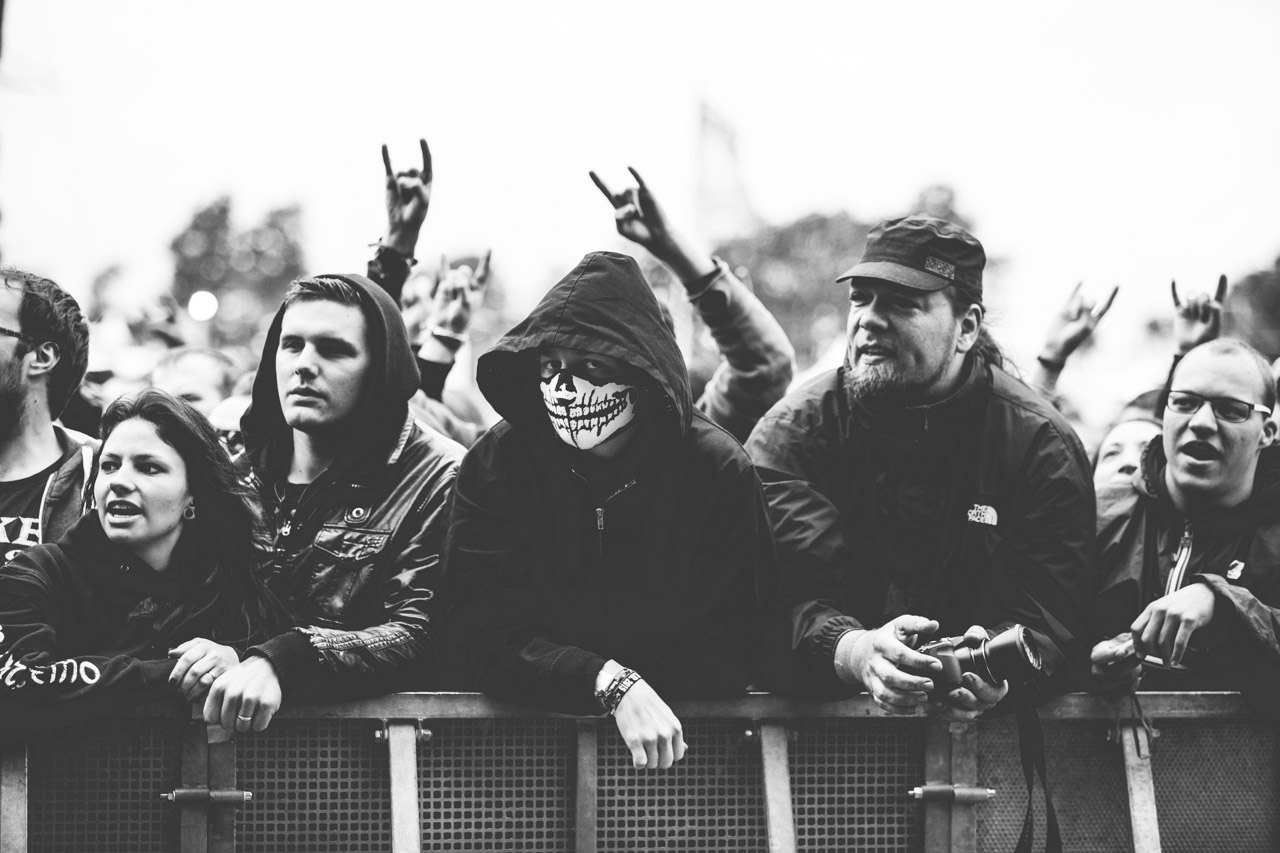 Front Row at Wacken Open Air 2015