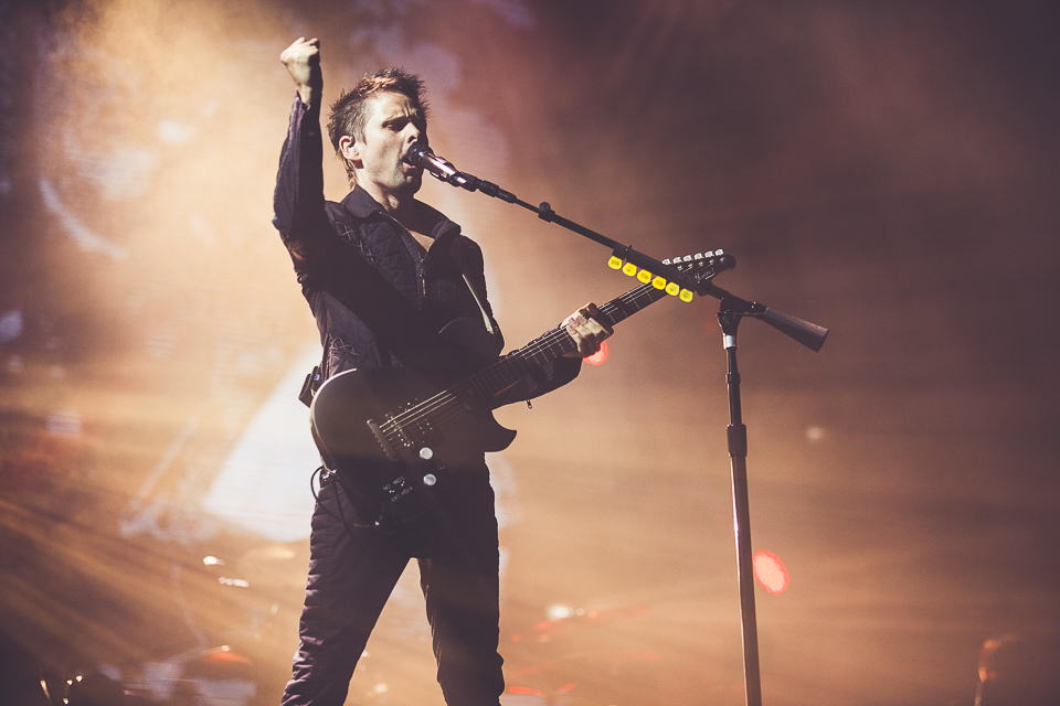 Muse performing at Lollapalooza Berlin 2015